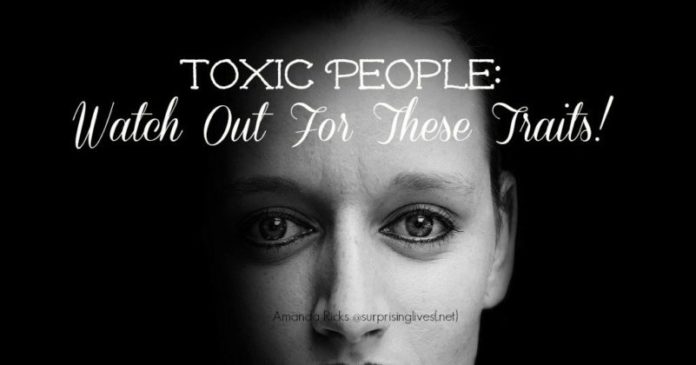 toxic people traits